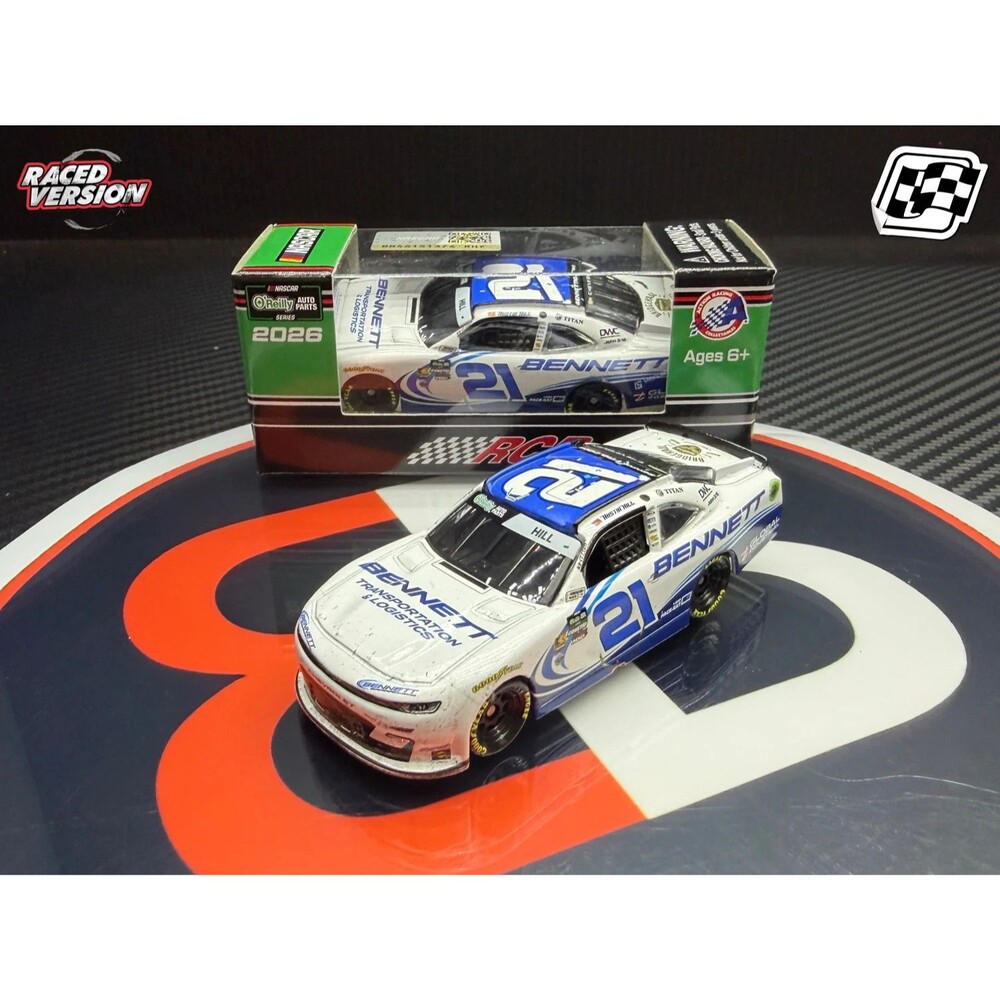 2026 Austin Hill 1:64 Bennett Transportation Daytona Race Win nascar Diecast